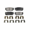 Positive Plus Rear Semi-Metallic Disc Brake Pads For Kia Sorento Sedona Hyundai Entourage PPF-D954